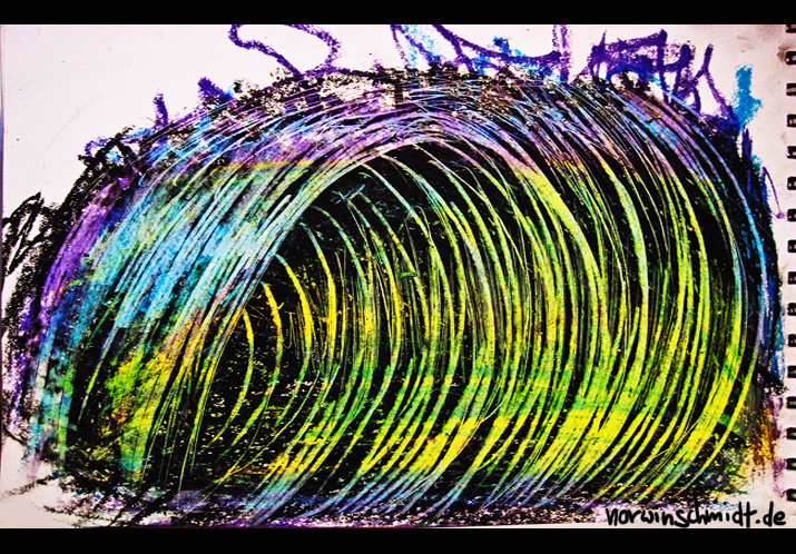 colored wave